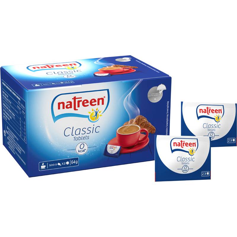 natreen Süßstoff-Tabletten laktosefrei, im Karton