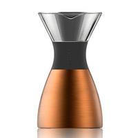 Asobu PourOver, Kaffeemaschine mit Kanne, Schwarz, Kupfer, Kupfer, Edelstahl, 1 Stück(e)