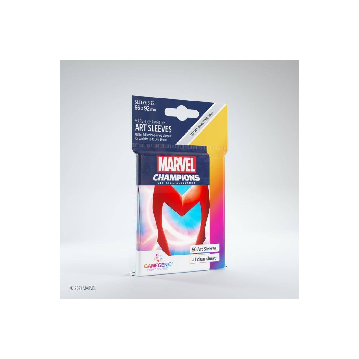 GGS15007ML - Marvel Champions Art Hüllen - Scarlet Witch (50 Hüllen)