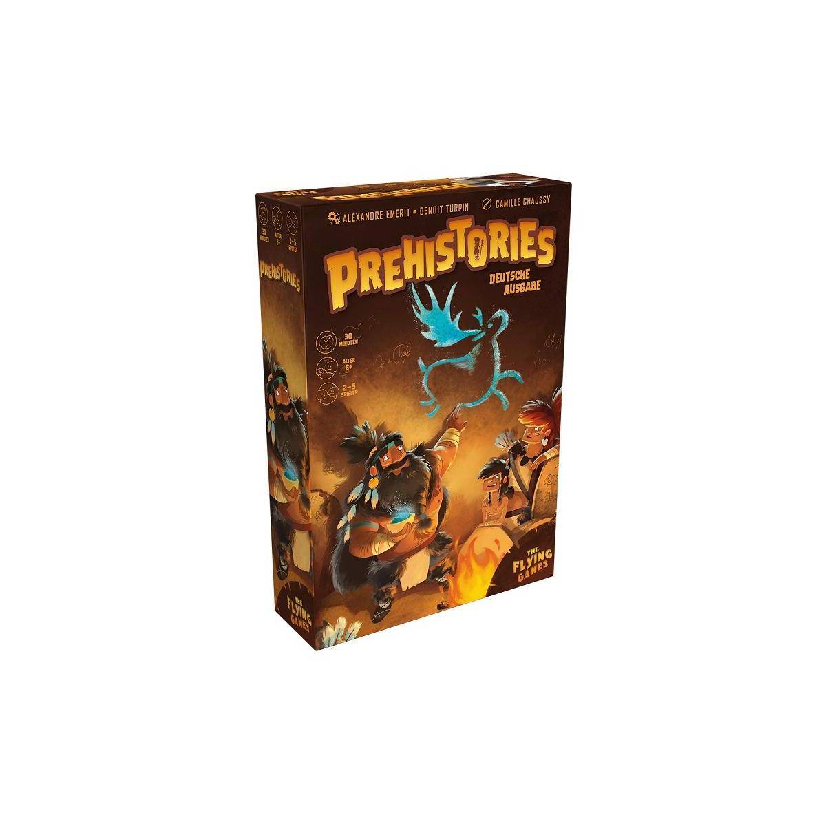 BLAD0009 - Prehistories - Brettspiel, für 2-5 Spieler ab 8 Jahren (DE-Ausgabe)