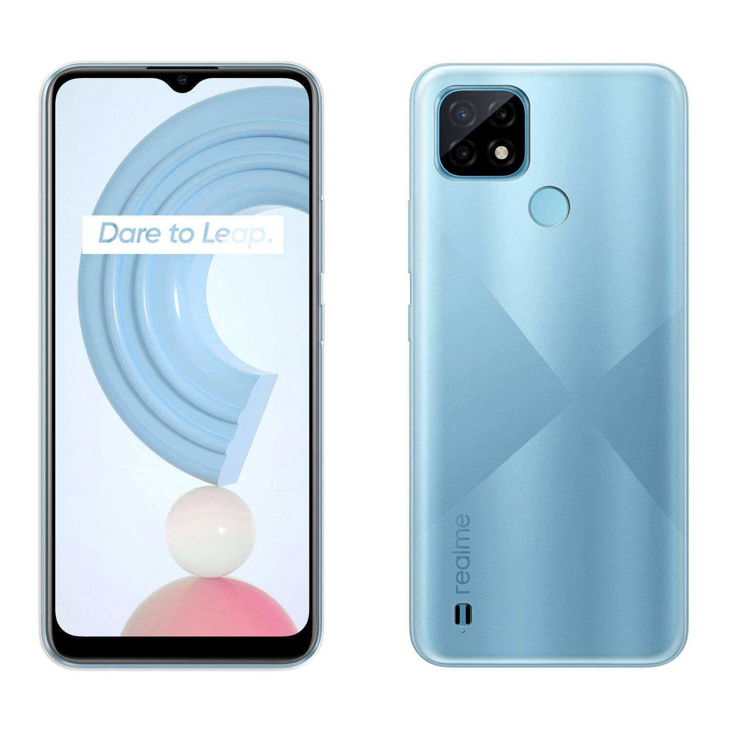 Silikon Hülle Basic für Realme C21 Case TPU Soft Handy Cover Schutz Transparent