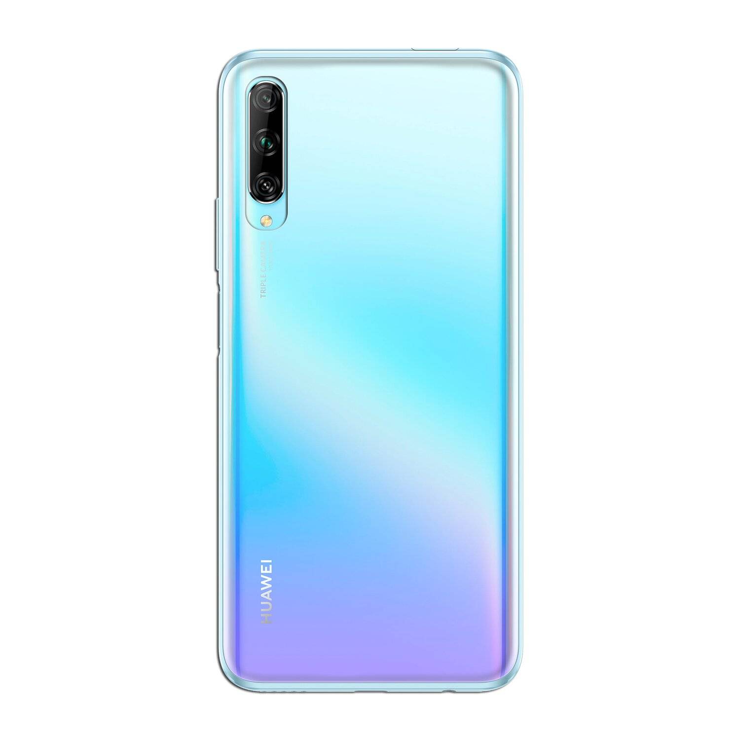Silikon Hülle Basic für Huawei P Smart Pro 2019 Case TPU Soft Handy Cover Schutz Transparent