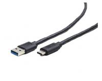 Gembird CCP-USB3-AMCM-6, 1,8 m, USB C, USB A, USB 3.2 Gen 1 (3.1 Gen 1), Männlich/Männlich, Schwarz