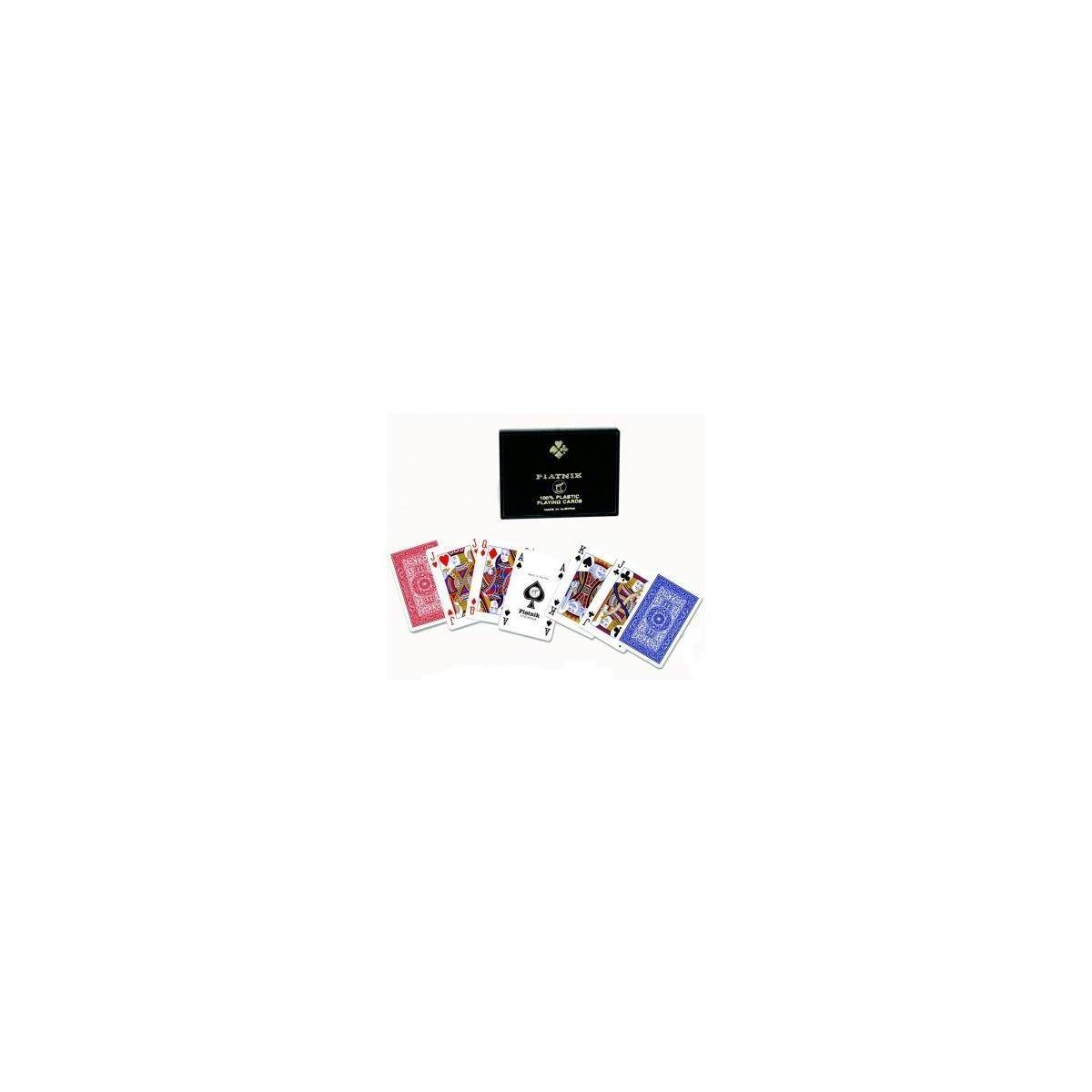 236426 - Spielkarten: Bridge-Romme- Doppelspiel