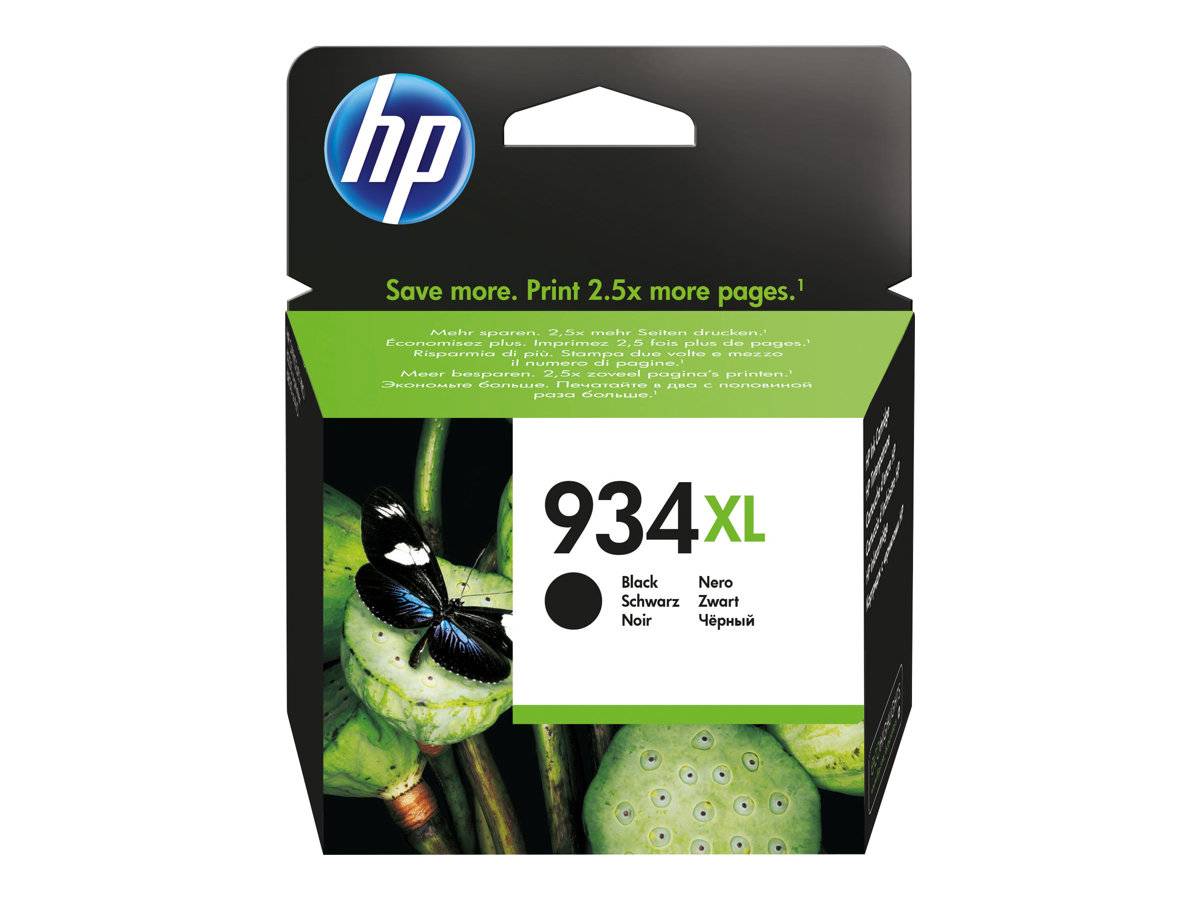 HP 934XL - Hohe Ergiebigkeit - Schwarz - Original - Tintenpatrone - für Officeje