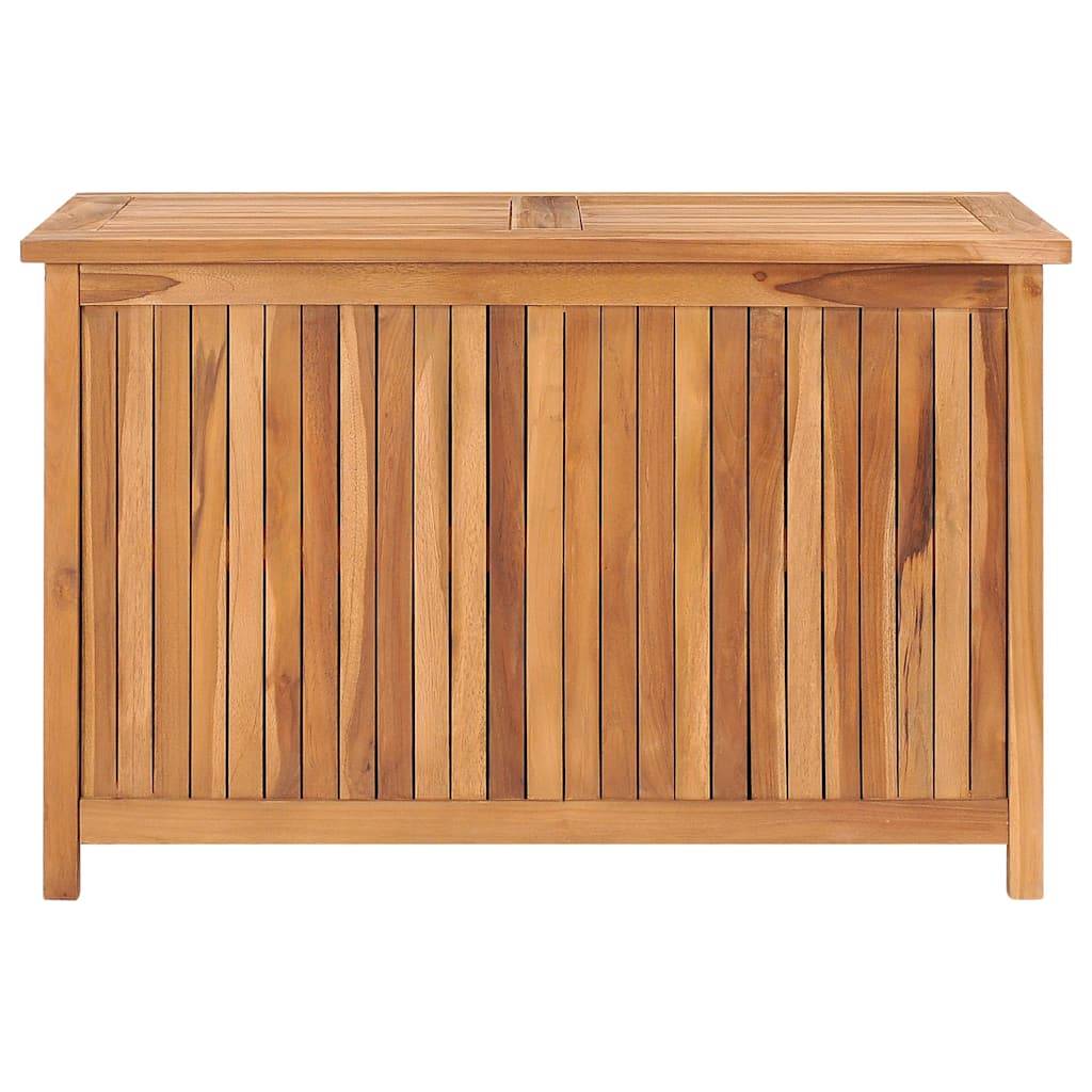 vidaXL Gartenbox 90x50x58 cm Massivholz Teak