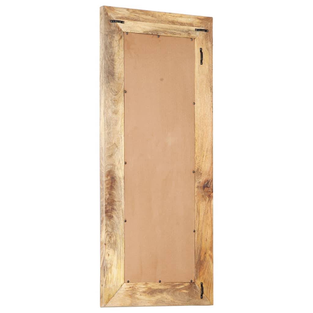 vidaXL Spiegel Handgeschnitzt 110x50x2,6 cm Massivholz Mango