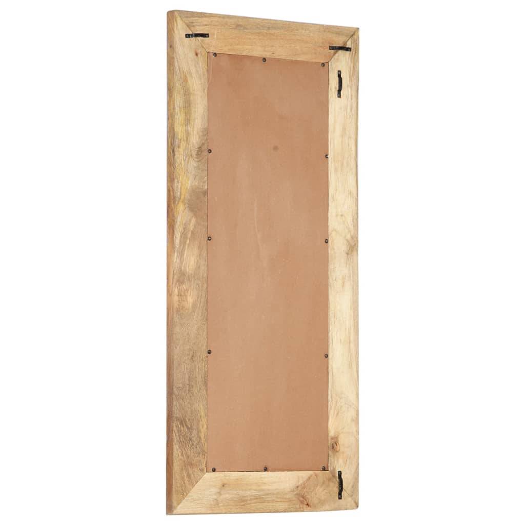 vidaXL Handgeschnitzter Spiegel 110x50x2,5 cm Massivholz Mango