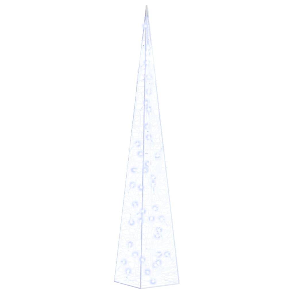 vidaXL LED-Leuchtkegel Acryl Deko Blau 90 cm