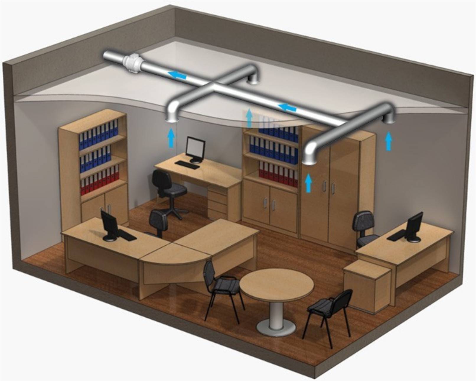 Rohrventilator Lüfter TT Pro 125 V bis 350 m³/h - TT Pro 125 V