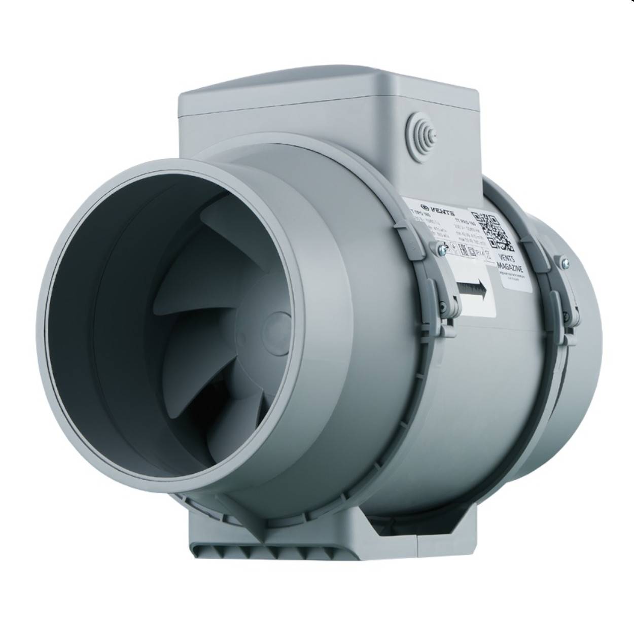 Rohrventilator Lüfter TT Pro 150 U bis 565 m³/h - TT Pro 150 U