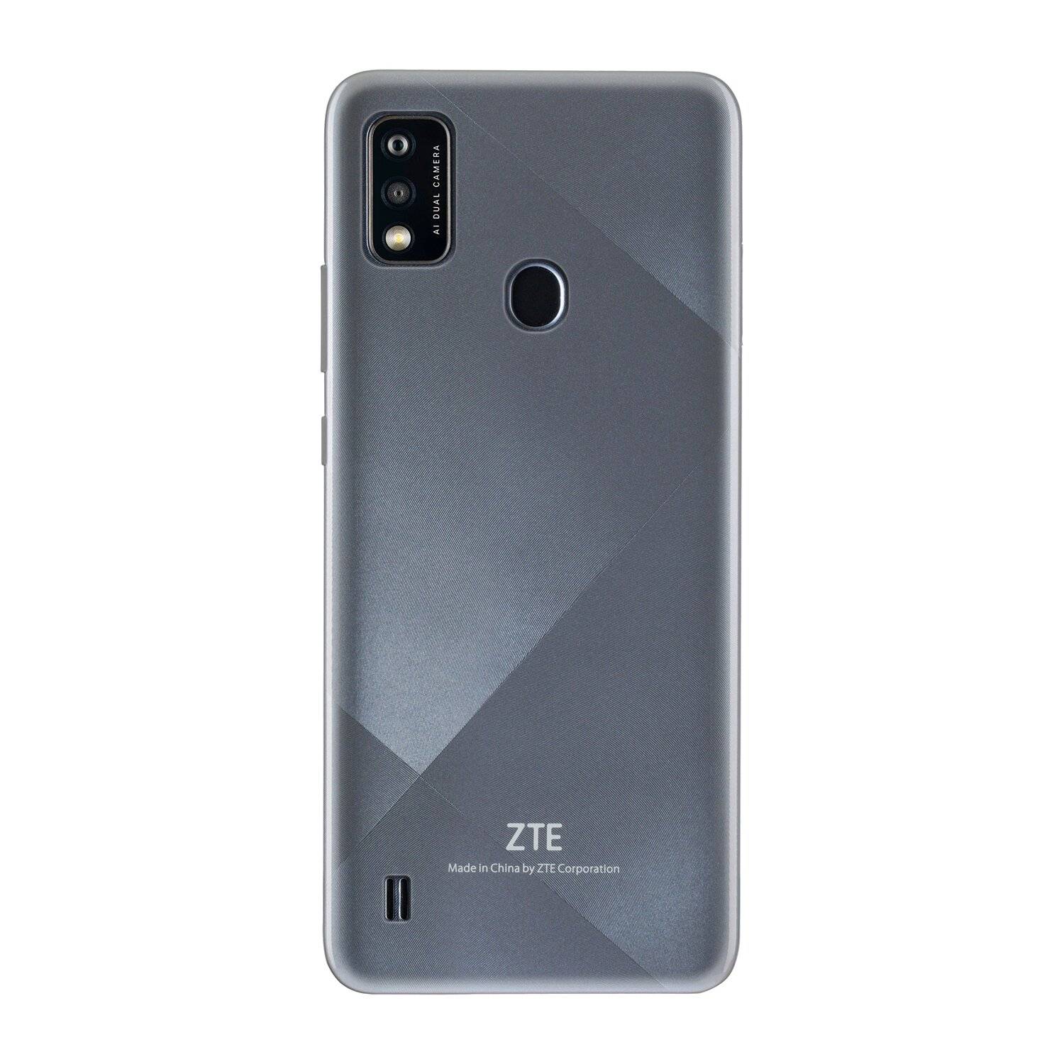 Silikon Hülle Basic kompatibel mit ZTE BLADE A51 Case TPU Soft Handy Cover Schutz Transparent