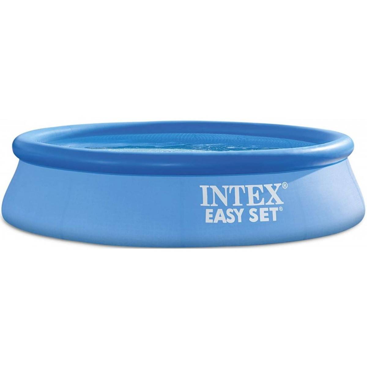 INTEX 28108GN - Easy Set Pool (244x61cm) mit Pumpe & Abdeckplane Planschbecken Schwimmbecken