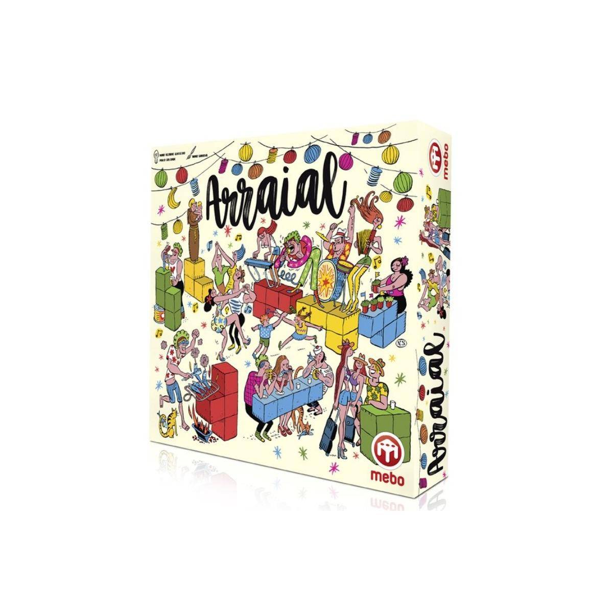 MB001 - Arraial, Karten-/Figurenspiel, für 1-4 Spieler, ab 8 Jahren