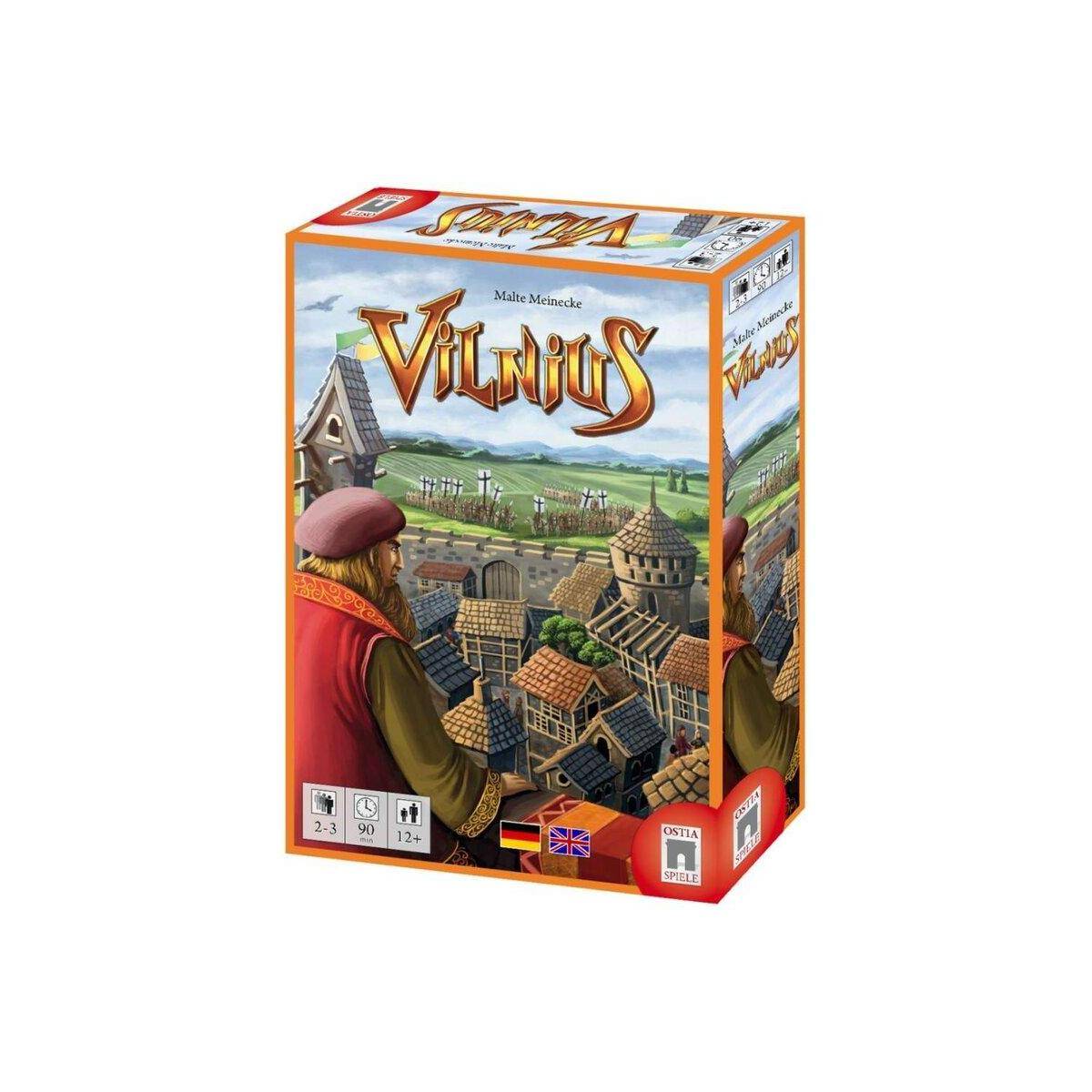 OSTVL001 - Vilnius, Kartenspiel, für 2-3 Spieler, ab 12 Jahren (EN, DE-Ausgabe)