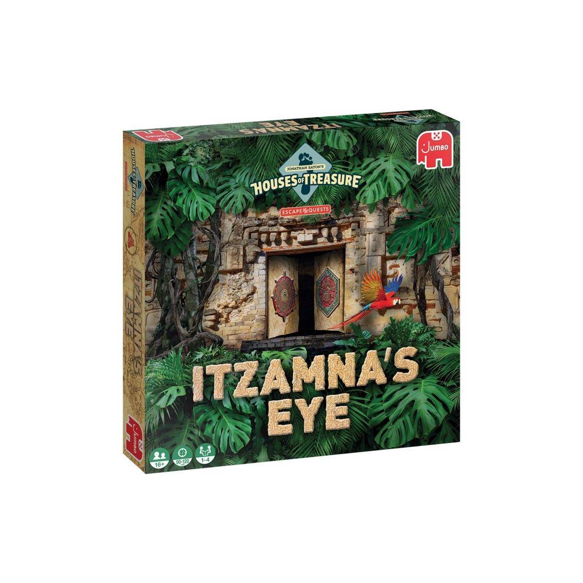 JUM19839 - Escape Quest: Izamnas Auge, für 1-4 Spieler, ab 16 Jahren (DE-Ausgabe)