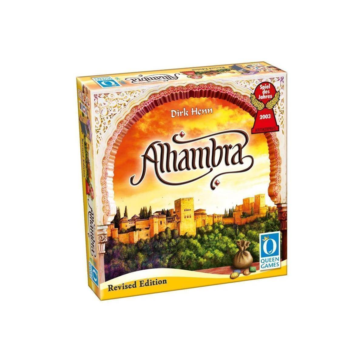 10432 - Alhambra Revised Edition - Brettspiel ( DE, EN, FR, NL, ES, IT-Ausgabe)
