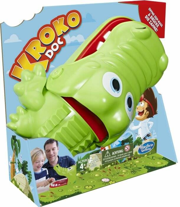 Hasbro Hasbro E4898800 Kroko Doc, Neuauflage