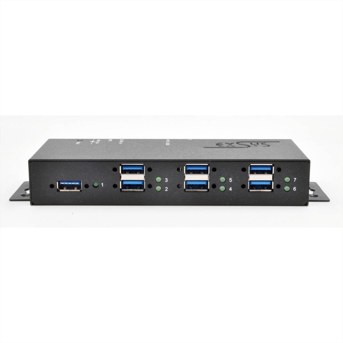 EXSYS EX-1189HMVS-3 7 Port USB 3.2 Gen1 HUB