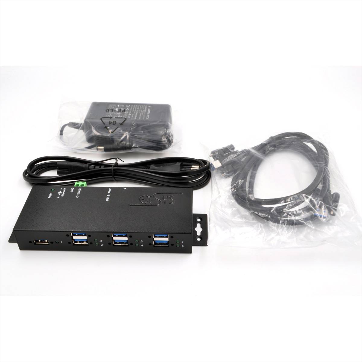 EXSYS EX-1189HMVS-3 7 Port USB 3.2 Gen1 HUB