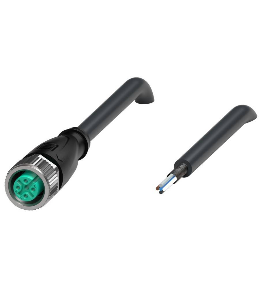 Pepperl+Fuchs Fabrik Kabeldose, geschirmt V15-G-BK25MPUR-U/ABG