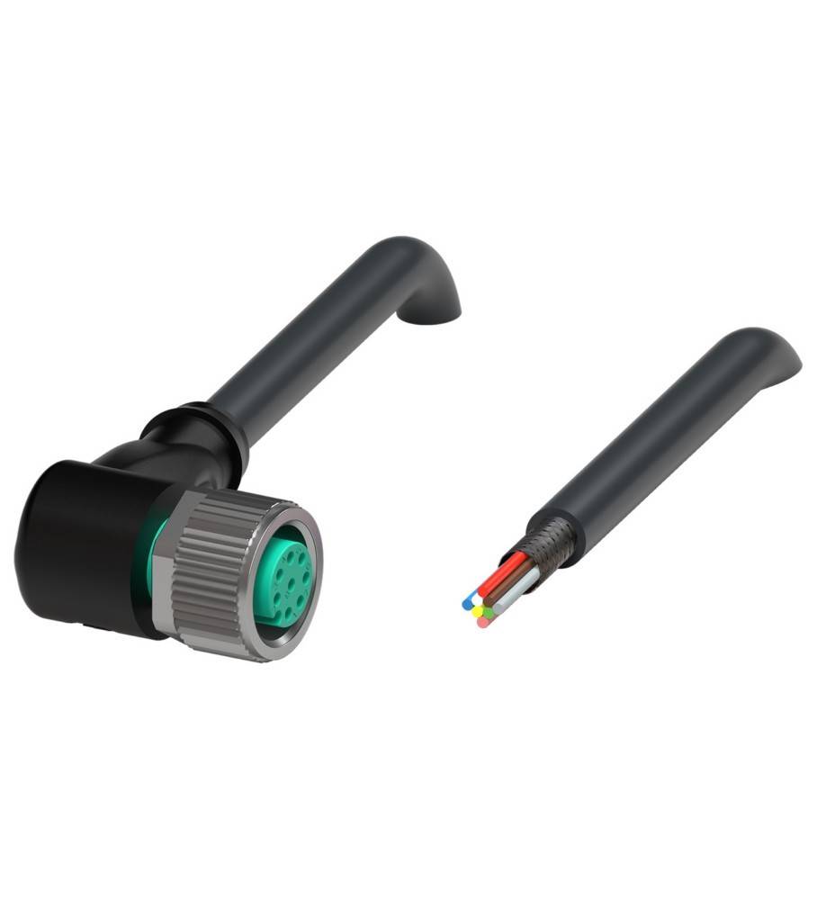 Pepperl+Fuchs Fabrik Kabeldose, geschirmt V19-W-BK1M-PUR-U/ABG
