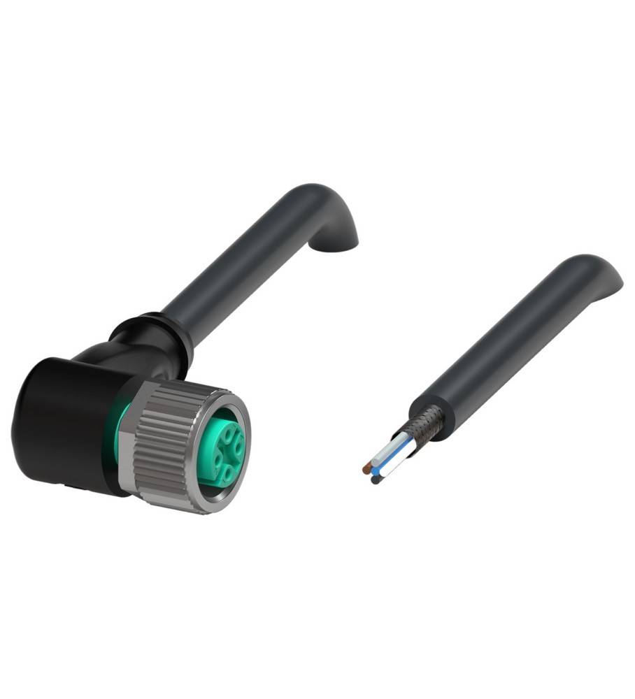 Pepperl+Fuchs Fabrik Kabeldose, geschirmt V15-W-BK1M-PUR-U/ABG