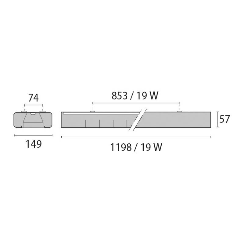 Spittler LED-Anbauleuchte 3100084