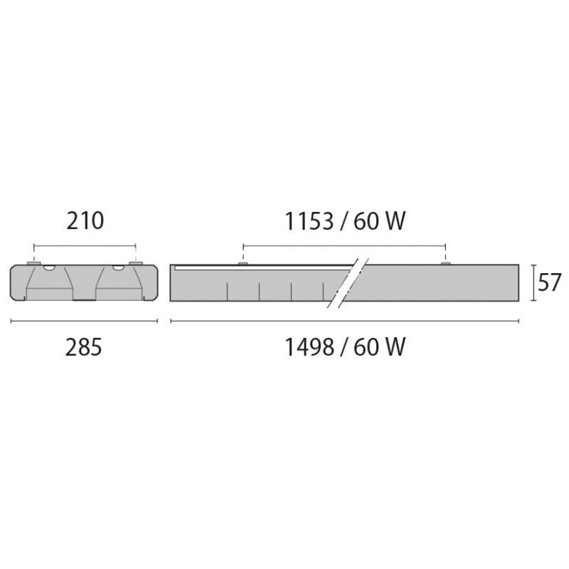 Spittler LED-Anbauleuchte 3100087