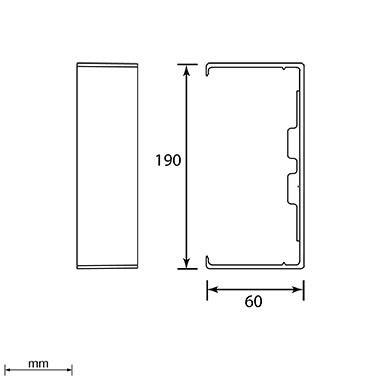 Unex Stoßstellenabdeckung 73536-2