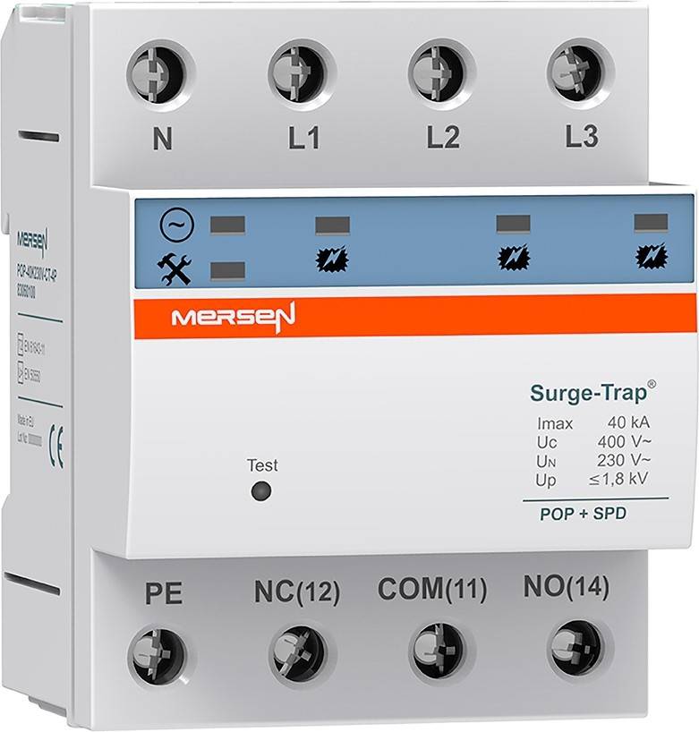 Mersen Überspannungsableiter POP-40K230V-CT-4P