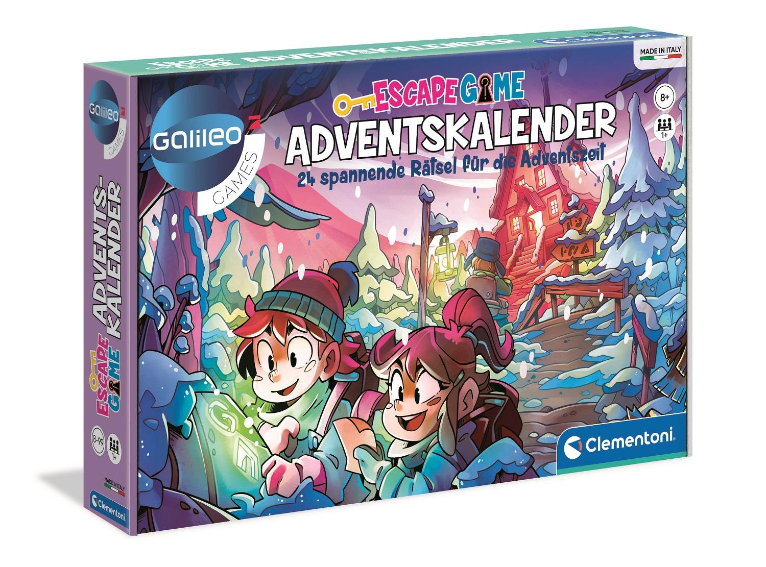 Clementoni 59251 Escape Game Adventskalender