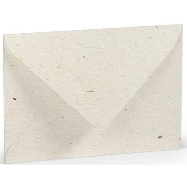 Briefumschläge C6 Seidenfutter Nassklebung VE=5 Stück Terra Vanilla