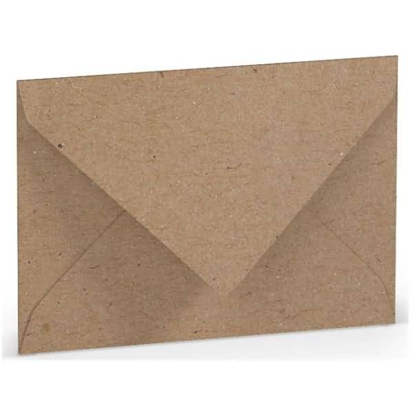 Briefumschlag C7 Nassklebung Kraft