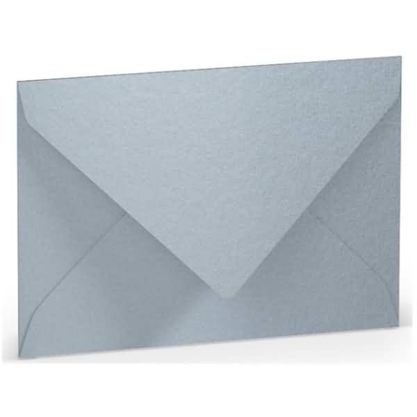 Briefumschläge C7 Nassklebung VE=5 Stück Silber