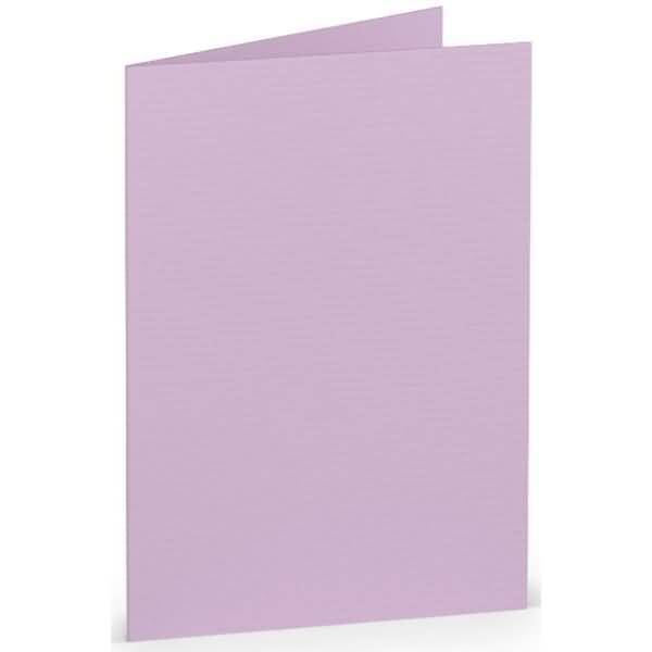 Doppelkarte A7 hoch VE=5 Stück orchidee