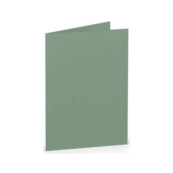 Doppelkarte A7 hoch VE=5 Stück Eucalyptus