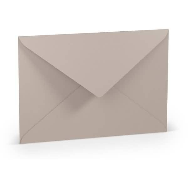 Briefumschläge C5 Seidenfutter Nassklebung VE=5 Stück Taupe