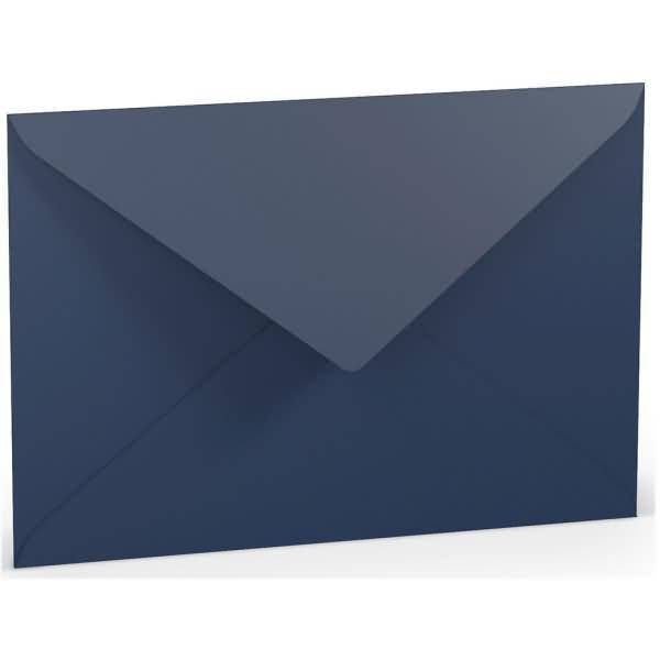 Briefumschläge C5 Seidenfutter Nassklebung VE=5 Stück Jeans