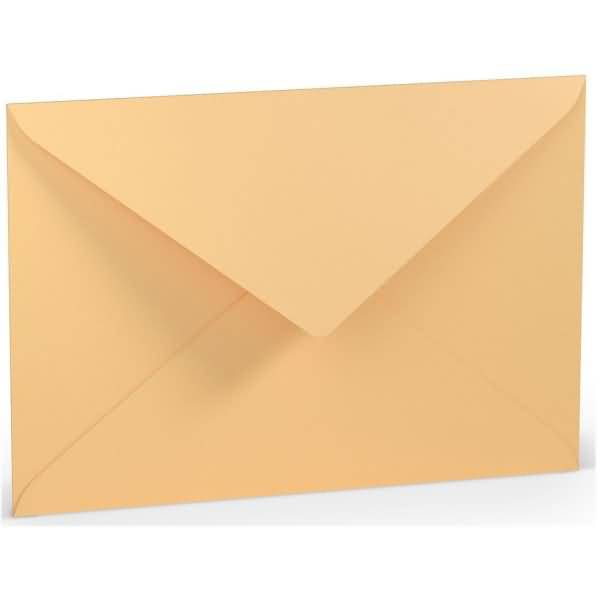 Briefumschläge C5 Seidenfutter Nassklebung VE=5 Stück Melon