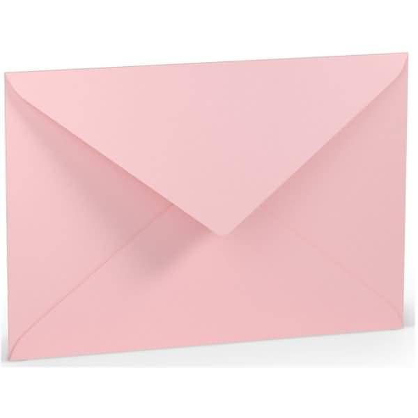 Briefumschläge C5 Seidenfutter Nassklebung VE=5 Stück Flamingo