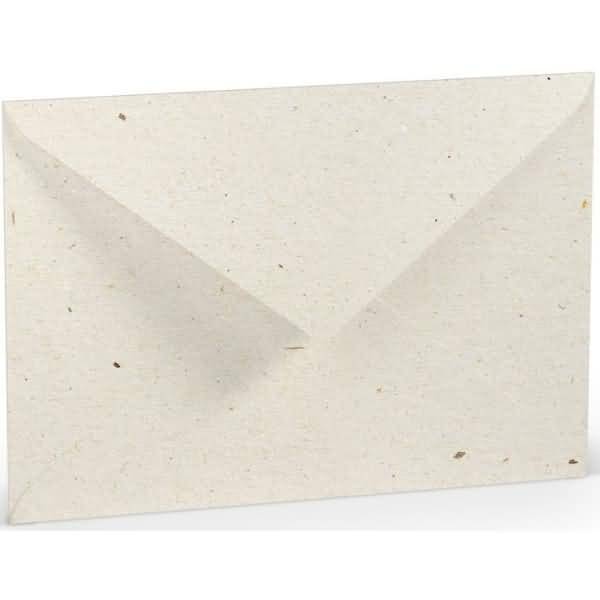 Briefumschläge C5 Seidenfutter Nassklebung VE=5 Stück Terra Vanilla