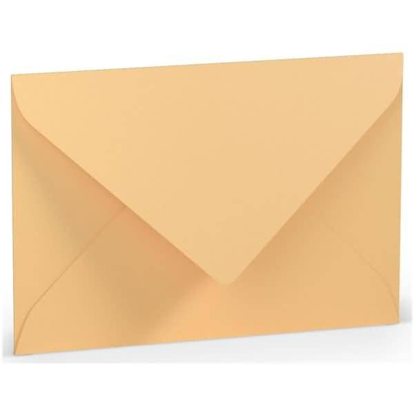 Briefumschläge B6 Seidenfutter Nassklebung VE=5 Stück Melon