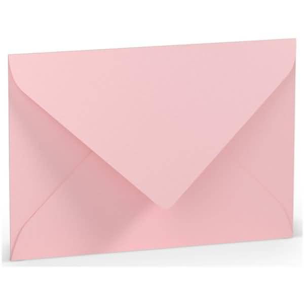 Briefumschläge B6 Seidenfutter Nassklebung VE=5 Stück Flamingo