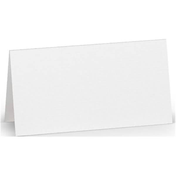 Tischkarten 10x10cm VE=5 Stück Weiß