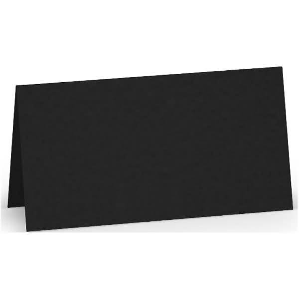 Tischkarten 10x10cm VE=5 Stück Schwarz