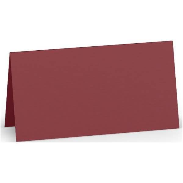 Tischkarten 10x10cm VE=5 Stück Rosso