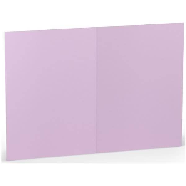 Doppelkarte A6 hoch VE=5 Stück orchidee