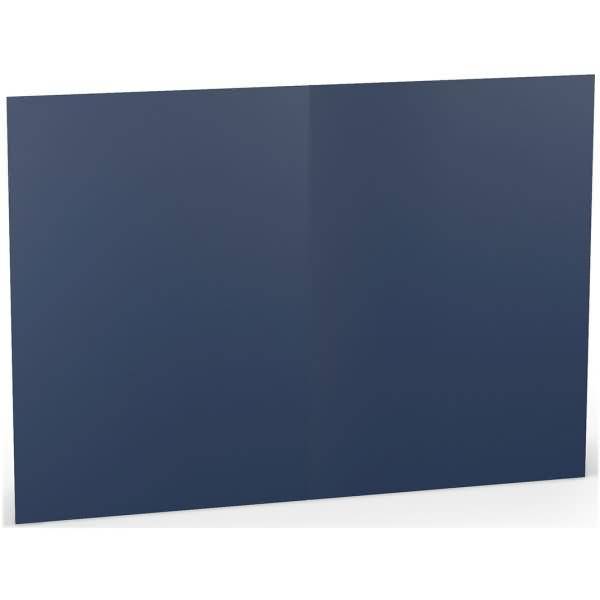 Doppelkarte A5 hoch VE=5 Stück Jeans