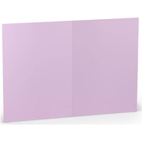 Doppelkarte B6 hoch VE=5 Stück orchidee